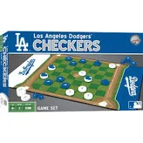 Los Angeles Dodgers Checkers Board Game