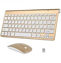 ZTZ 2.4g Mini USB Keyboard and Silent Mouse Combo