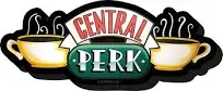 AQUARIUS Friends Central Perk Logo Funky Chunky Magnet