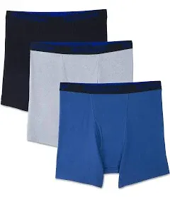 Fruit of the Loom Men's Premium Breathable Boxer Briefs (Regular & Big Man)