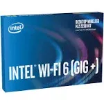 Intel AX200 Gig+ Wi-Fi 6 Desktop Kit