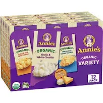 Annie's Organic Macaroni and Cheese Variety Pack