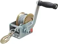 Big Red Torin 600lbs Manual Hand Crank Winch