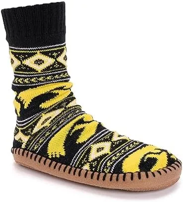 NEW IOWA HAWKEYES SLIPPER SOCKS MUK LUKS WOMENS 9-11 MENS 8-10 CAITLIN CLARK