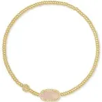 Kendra SCOTT- Grayson Stretch Bracelet Gold Rose Quartz