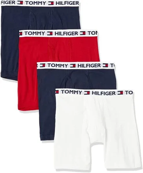 Tommy Hilfiger Men's 4 Pack Boxer Brief