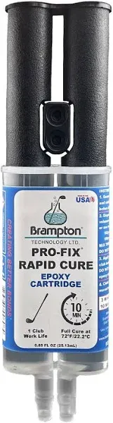 Brampton PRO-FIX Rapid Cure Golf Epoxy - Single Golf Club Repair - 10 Min Golf C