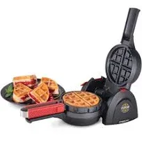 Presto 03512 Stuffler Stuffed Waffle Maker, Belgian, Large, Black