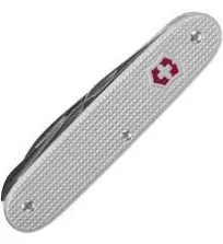 Victorinox Silver Alox Handle Gray Stainless Steel Blade Folding Knife - 0.8150.26