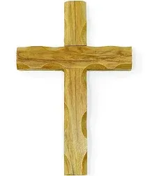 Holy Land Olive Wood Cross, Medium