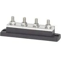 Blue Sea Systems 2127 250 Amp MaxiBus BusBar with 4 studs