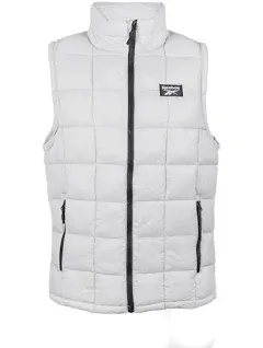 Reebok Men's Puffer Vest - Quilted Insulated Winter Vest - Sleeveless Bubble Jacket for Men (M-XXL)