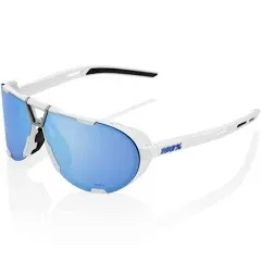 Westcraft Soft Tact White HiPer Blue Mirror Sunglasses