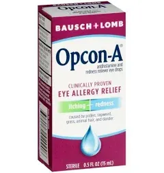 Bausch & Lomb Opcon-A Eye Allergy Relief Drops