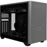 Cooler Master NR200P MAX Tempered Glass Mini-ITX Mini Tower Computer Case - Black