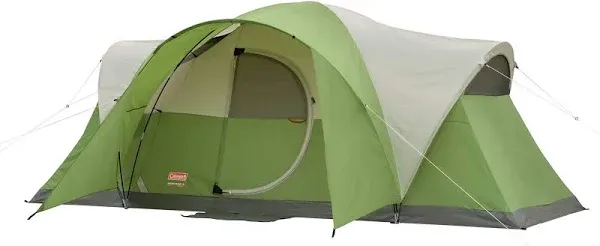 Coleman Montana 8-Person Dome Tent, 1 Room, Green