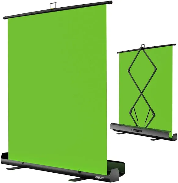 EMART Green Screen Collapsible Chromakey Panel