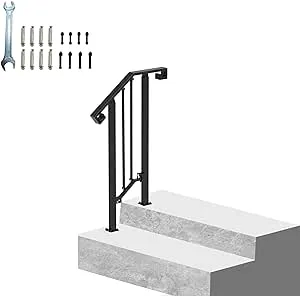 JOPHUN Outdoor Steps Handrails