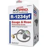 AC Pro Certified A/C Pro Recharge Gauge and Hose