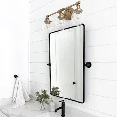 Red Barrel Studio Woodvale Framed Wall Mounted Bathroom / Vanity Mirror