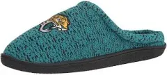 Foco NFL carolina Panthers Poly Knit Cup Sole Slipper Mens