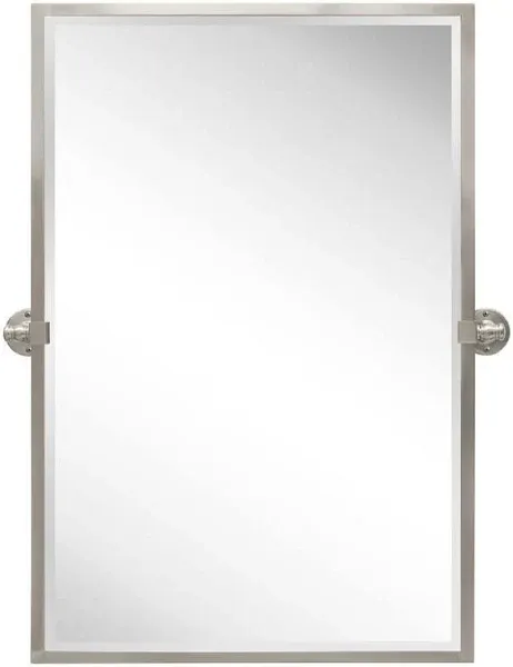 TEHOME Farmhouse Pivot Rectangle Bathroom Mirror