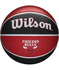 Basketball Ball Wilson NBA Team Tribute Chicago Bulls Red One Size 7 NEW