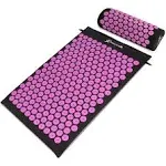 ProsourceFit Acupressure Mat and Pillow Set for Back/Neck Pain Relief and...