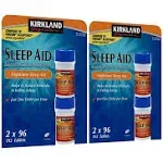 2 Pack | Kirkland Signature Sleep Aid, 192 Tablets, Size: 192 Count (Pack of 1)