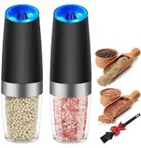 Enutogo Electric Salt and Pepper Grinder Set