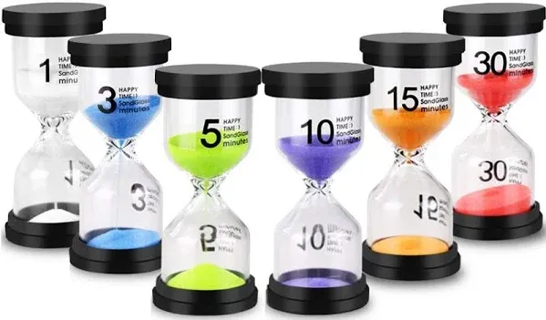 EMDMAK Sand Timer Colorful Hourglass