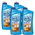 Mop & Glo Multi Surface Floor Cleaner, 32 Ounce (Pack of 4)