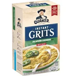 Quaker Instant Grits Hot & Spicy Jalapeno Cheddar