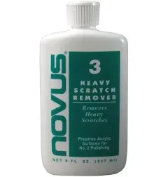 Novus #3 Heavy Scratch Remover - 8 fl oz bottle