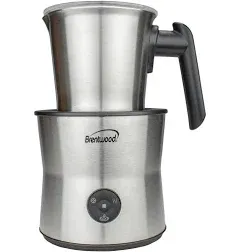 Brentwood Appliances 15-Ounce Cordless Electric Milk Frother, Warmer and Hot Chocolate Maker