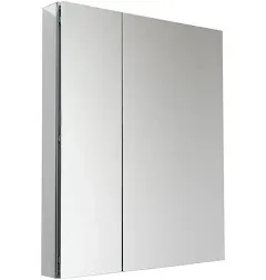 Fresca 30" Wide x 36" Tall Bathroom Medicine Cabinet with Mirrors