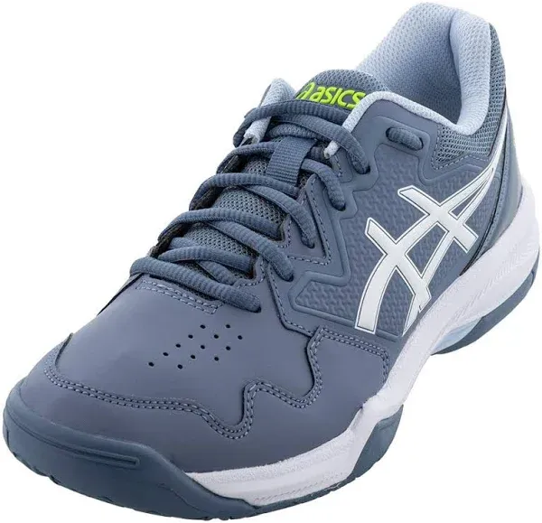 ASICS Men's Gel-Dedicate 7 Tennis Shoes (Black/Island Blue)