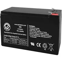 AJC Battery Compatible with CyberPower CP1000AVRLCD 12V 9Ah UPS Battery