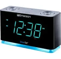 Emerson SmartSet Alarm Clock Radio