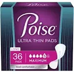 Poise Ultra Thin Incontinence Pads