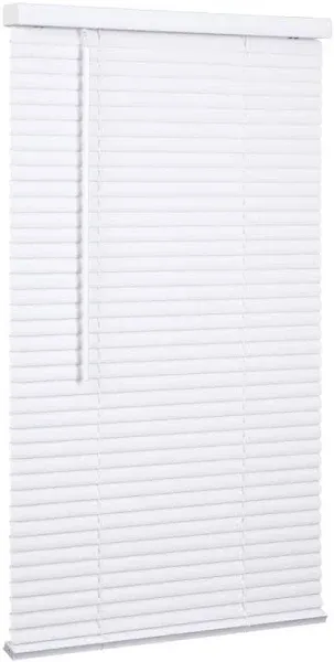 Lotus &amp; Windoware Cordless 1&#034; Vinyl mini Blind 22&#034; W x 36”L White MLX2260WH