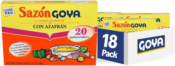 Goya Sazón Seasoning With Azafran, 3.52 Oz