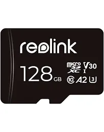 REOLINK 128GB microSDXC UHS-I Memory Card, U3, A2, V30, Class 10, Micro SD Card Compatible with Reolink Security Camera