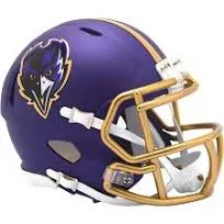 Riddell Baltimore Ravens 2024 On-Field Alternate Speed Mini Helmet