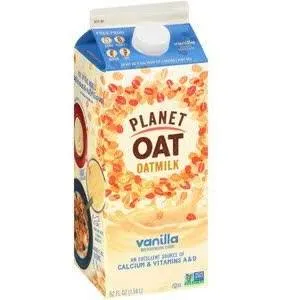 Planet Oat Vanilla Oatmilk