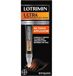 Lotrimin Ultra No-Touch Applicator Anti-Fungal Cream, 20g Exp 03/2025