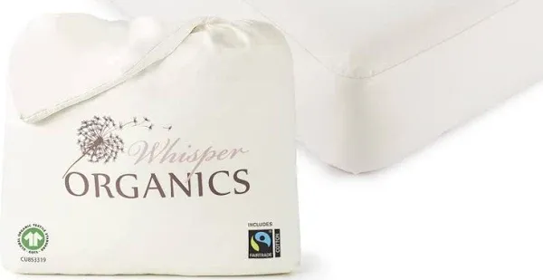 Fitted Mattress Protector Whisper Organics