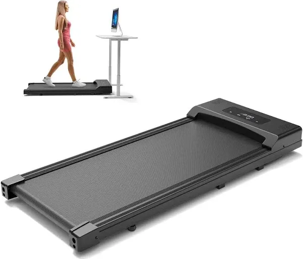 Yemsd Walking Pad, Walking Pad Treadmill 330 lb capacity,3 in 1 Portable Under Desk Treadmill for Home and Office with Remote Control