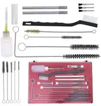 PROFESSIONAL 23 PIECE MASTER SPRAY GUN CLEANING KIT - TCP GLOBAL - NEW OLD STOCK