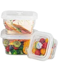 Silicone Food Storage Collapsible Lunch Containers